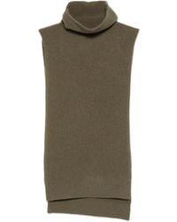 Christian Wijnants - Top con cuello alto - Lyst
