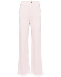 Barrie - Wide-leg Knitted Trousers - Lyst