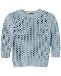 Twinset - Gehaakte Trui - Lyst