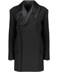 Ellery - Double-Breasted Coat - Lyst