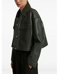 Yves Salomon - Flap-Pocket Leather Jacket - Lyst