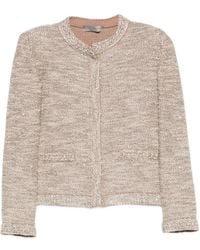 D.exterior - Veste En Tweed À Sequins - Lyst
