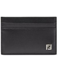 Fendi - Tarjetero Con Logo Ff Cuadrado - Lyst