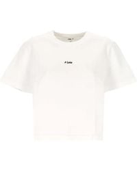 Lois - T-Shirt Crop Cherry À Logo Imprimé - Lyst