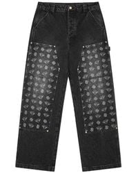 BBCICECREAM - Diamonds & Dollars Logo-Print Carpenter Jeans - Lyst