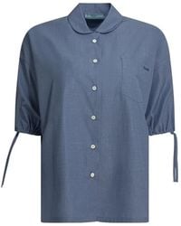 Prada - Camisa con bolsillo en el pecho - Lyst