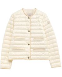 Moncler - Braided-Trim Quilted Jacket - Lyst