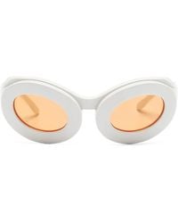 Henrik Vibskov - Tyler Oval-Frame Sunglasses - Lyst