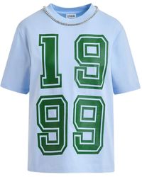 Essentiel Antwerp - Jisos Number-Print T-Shirt - Lyst