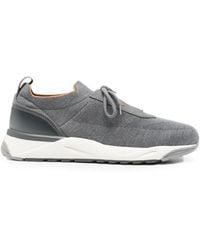Santoni - Innova Sneakers Mit Einsätzen - Lyst