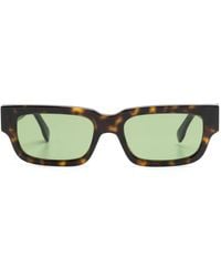 Retrosuperfuture - Roma Rectangle-Frame Sunglasses - Lyst