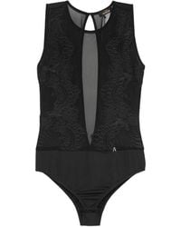 Twinset - Flower-Lace Bodysuit - Lyst