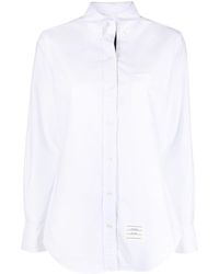Thom Browne - Rwb Cotton Shirt - Lyst