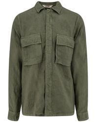 Aspesi - Camisa Con Bolsillo En El Pecho - Lyst