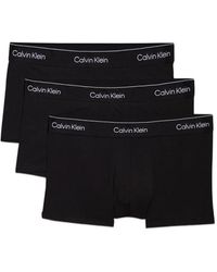 Calvin Klein - Set Aus Drei Boxershorts Mit Logo-Bund - Lyst