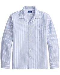 Polo Ralph Lauren - Classic-Fit Striped Oxford Camp Shirt - Lyst