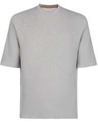 Sease - Textured Short-Sleeve T-Shirt - Lyst