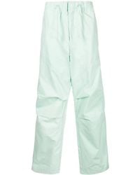OAMC - Drawstring-waist straight-leg trousers - Lyst