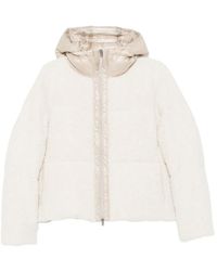 Herno - Sequin-Embellished Hooded Puffer Jacket - Lyst
