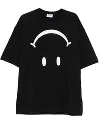 Moschino - X Smiley Logo-Print T-Shirt - Lyst