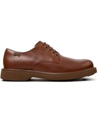 Camper - Norman Leather Lace-Up Shoes - Lyst