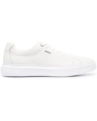 Geox - Leather Low-Top Sneakers - Lyst