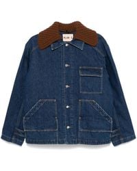 Plan C - Giacca Denim - Lyst