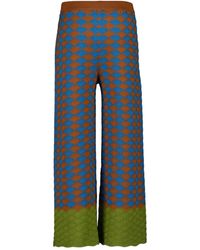 La DoubleJ - Lounge Printed Palazzo Pants - Lyst