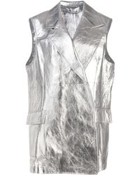 CALVIN KLEIN 205W39NYC Metallic Sleeveless Jacket