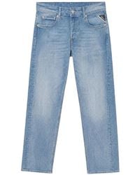Replay - Jeans Met Vervaagd Effect - Lyst