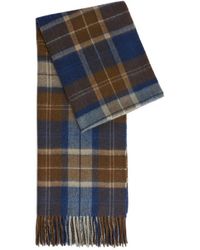 Barbour - Brack Patchwork Tartan Scarf - Lyst