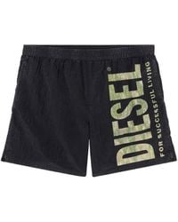 DIESEL - Powel ロゴ トランクス水着 - Lyst