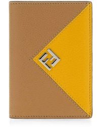 Fendi - Porte-Cartes Lui À Plaque Logo - Lyst