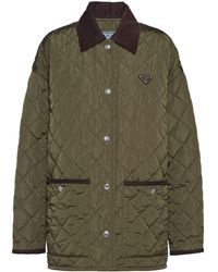 Prada - Light Re-Nylon Quilted Jacket - Lyst