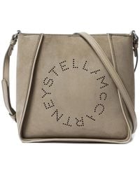 Stella McCartney - Bolso de hombro con detalle del logo - Lyst