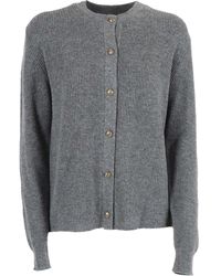 Ballantyne - Cardigan Con Scollo Rotondo - Lyst