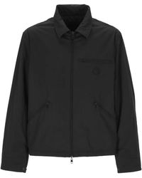 Moncler - Logo-Patch Shirt Jacket - Lyst