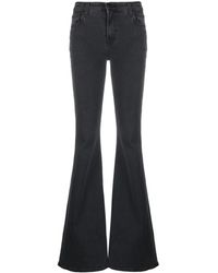 J Brand Jeans svasati a vita alta - Grigio