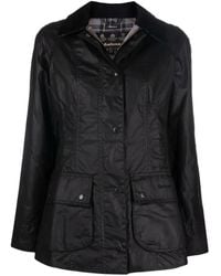 Barbour - Corduroy-Collar Hooded Coat - Lyst