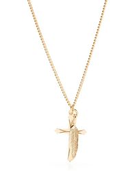 Emanuele Bicocchi - Feather-Pendant Necklace - Lyst
