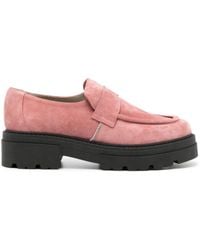 Fabiana Filippi - Suede Slip-On Loafers - Lyst