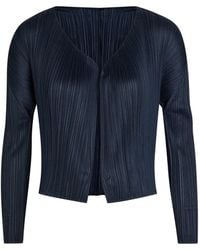 Issey Miyake - Giacca Plissé - Lyst