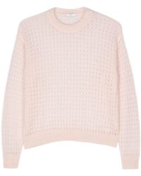 Peserico - Open-knit Brushed Jumper - Lyst