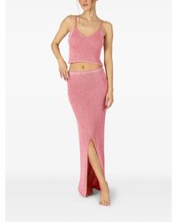 Paramidonna - Bruna Maxi-Rok Met Split - Lyst