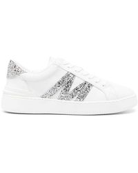 Moncler - Leather Monaco M Sneakers - Lyst