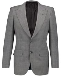 Tom Ford - Blazer Met Enkele Rij Knopen - Lyst
