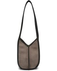 Hereu - Cabus Leather-Trim Shoulder Bag - Lyst