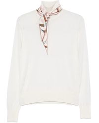forte_forte - Fine-Knit Roll-Neck Sweater - Lyst