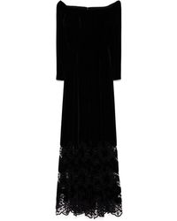 Elie Saab - ベルベット ドレス - Lyst