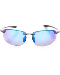 Maui Jim - Ho'Okipa Xl Biker-Style Sunglasses - Lyst